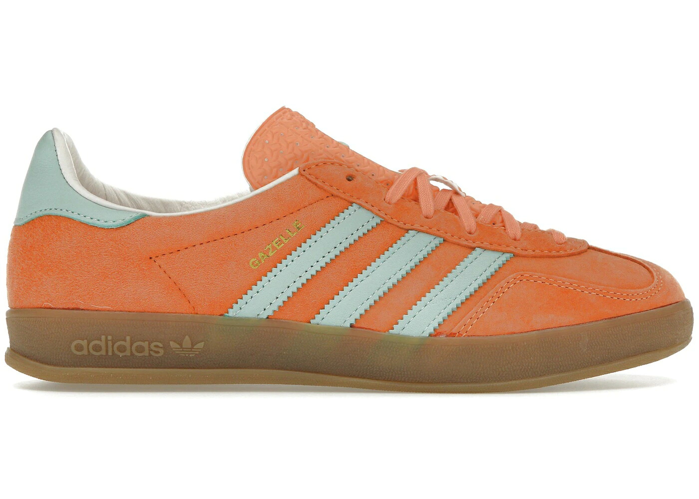 アディダス ガゼル 橙 オレンジ色 スニーカー メンズ ADIDAS GAZELLE INDOOR EASY ORANGE / EASY ORANGE CLEAR MINT GUM