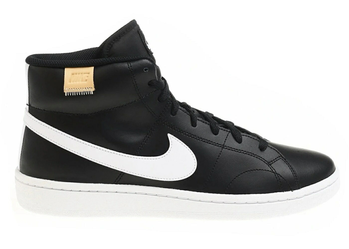 ナイキ 厚地の外套 黒いこと 黒いこと 白いこと 白いこと スニーカー メンズ NIKE COURT ROYALE 2 BLACK WHITE / BLACK WHITE VACHETTA TAN