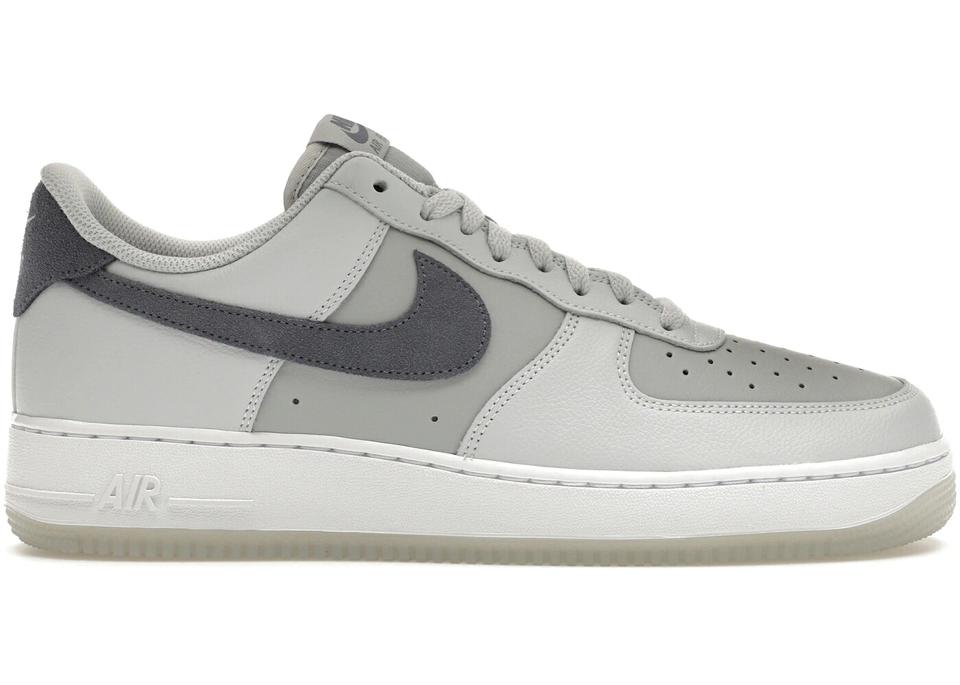 ナイキ ピュア プラチナム カーボン 灰色 グレー 白色 ホワイト エアフォース '07 スニーカー メンズ NIKE AIR FORCE 1 LV8 PURE PLATINUM LIGHT CARBON / PURE PLATINUM WOLF GREY WHITE