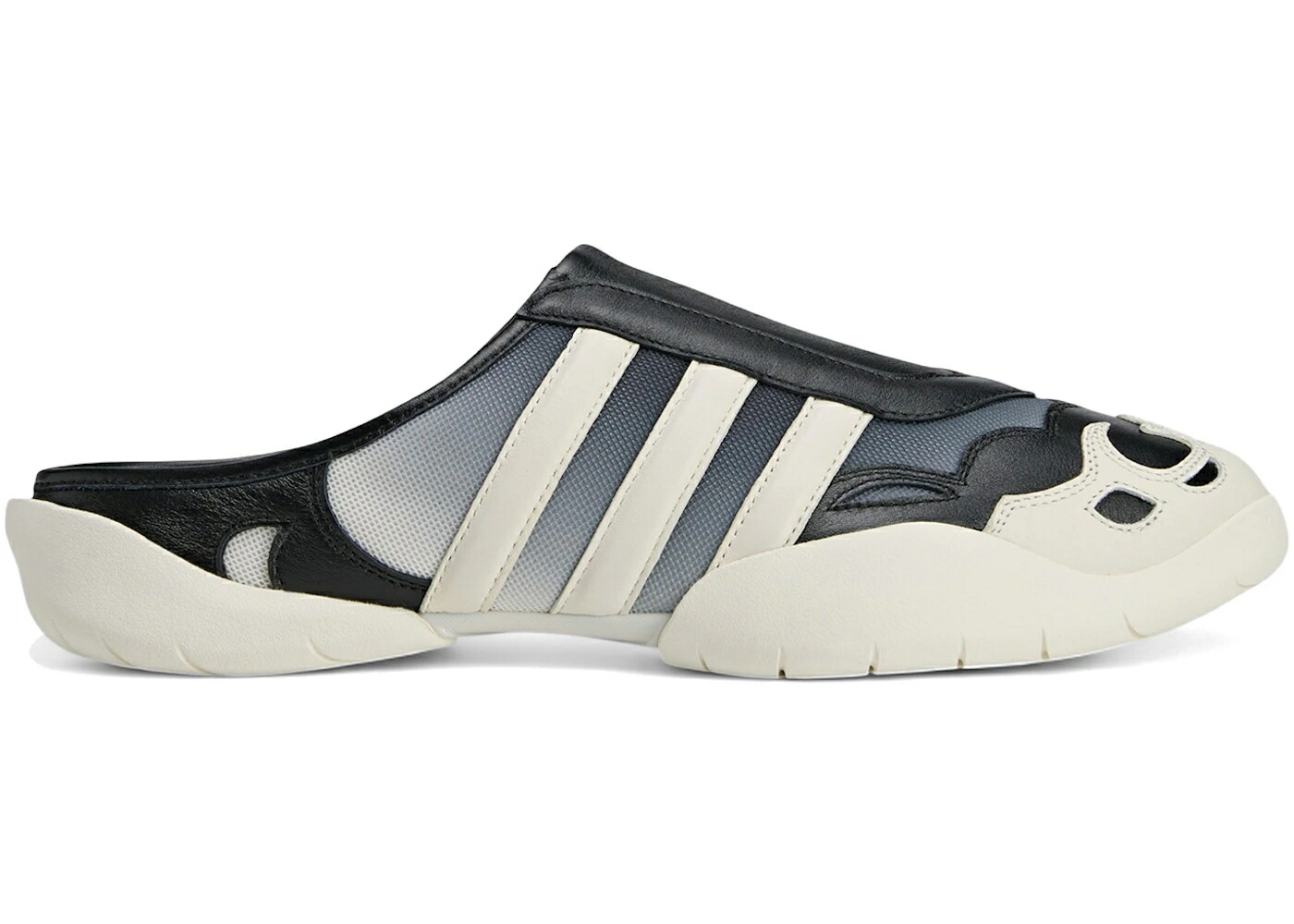 アディダス 黒色 ブラック 白色 ホワイト スニーカー メンズ ADIDAS Y-3 REGU MULE BLACK OFF WHITE / BLACK OFF WHITE BLACK