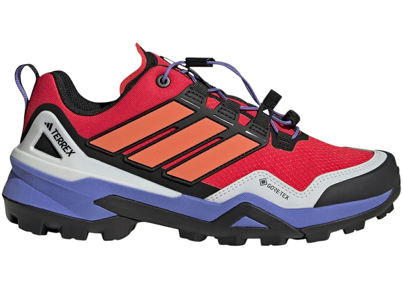 アディダス ゴアテックス ピュア 青色 ブルー コア 黒色 ブラック WOMEN\'S スニーカー レディース ADIDAS TERREX SKYCHASER GORE-TEX PURE RUBY SEMI COBALT BLUE CORE BLACK (WOMEN\'S) / PURE RUBY SEMI COBALT BLUE CORE｜スニケス