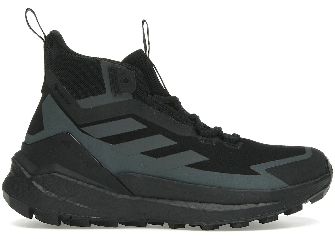 アディダス フリー コア 黒色 ブラック 灰色 グレー WOMEN'S スニーカー レディース ADIDAS TERREX FREE HIKER 2 CORE BLACK GREY (WOMEN'S) / CORE BLACK GREY SIX GREY THREE｜スニケス