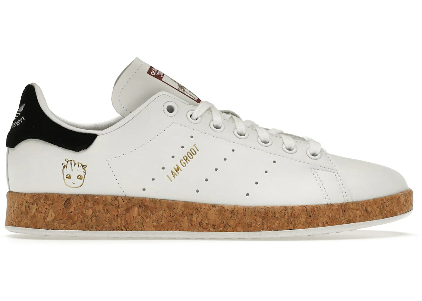 アディダス 白いこと 白いこと 視点仕損ない WOMEN\u0027S スニーカー レディース ADIDAS STAN SMITH MARVEL I AM GROOT (WOMEN\u0027S) / CLOUD WHITE CLOUD WHITE PANTONE レディース靴-スニーカー-靴