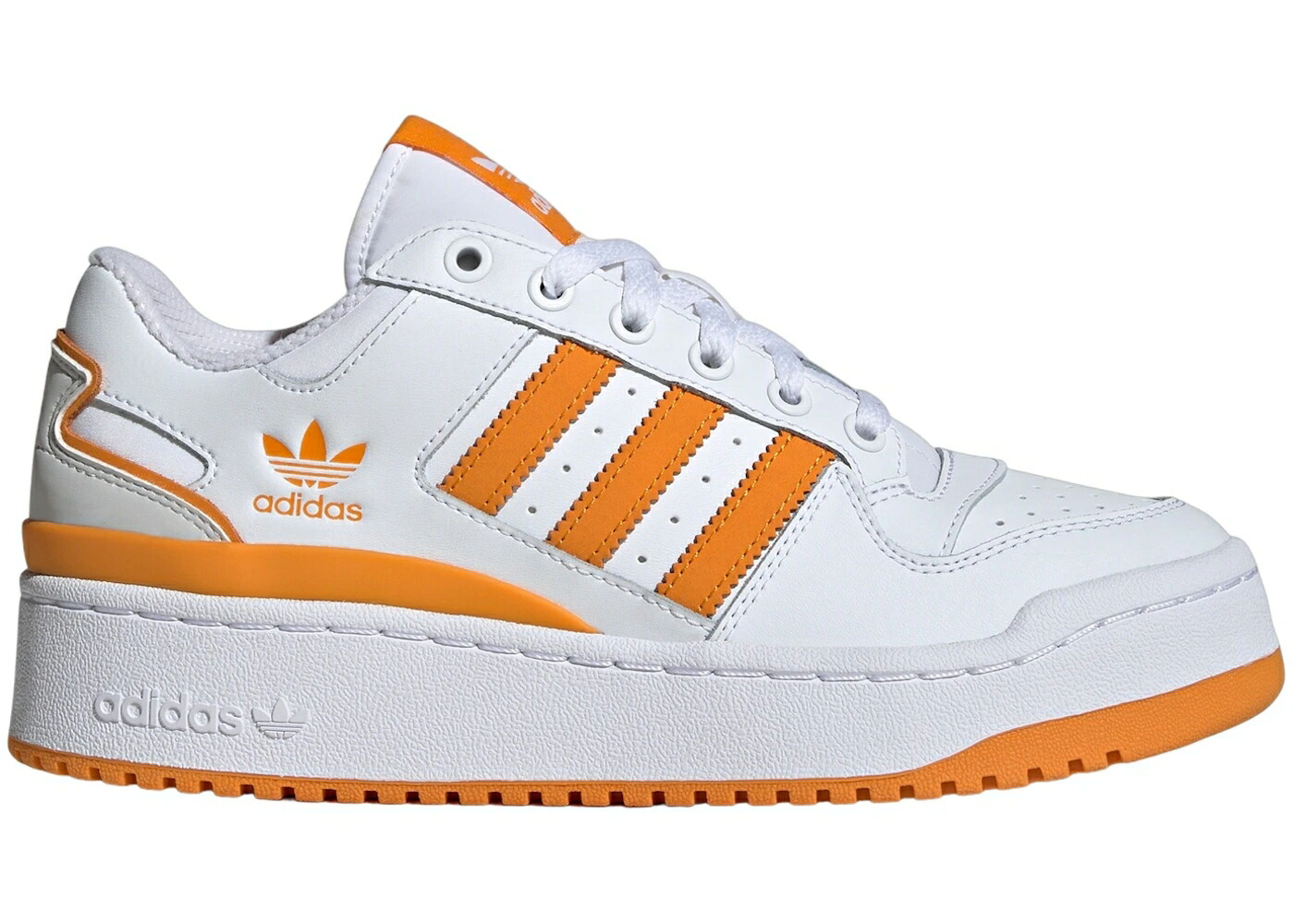 アディダス フォーラム 白色 ホワイト 灰色 グレー WOMEN'S スニーカー レディース ADIDAS FORUM BOLD CLOUD WHITE GREY (WOMEN'S) / CLOUD WHITE SUPPLIER COLOUR GREY｜スニケス