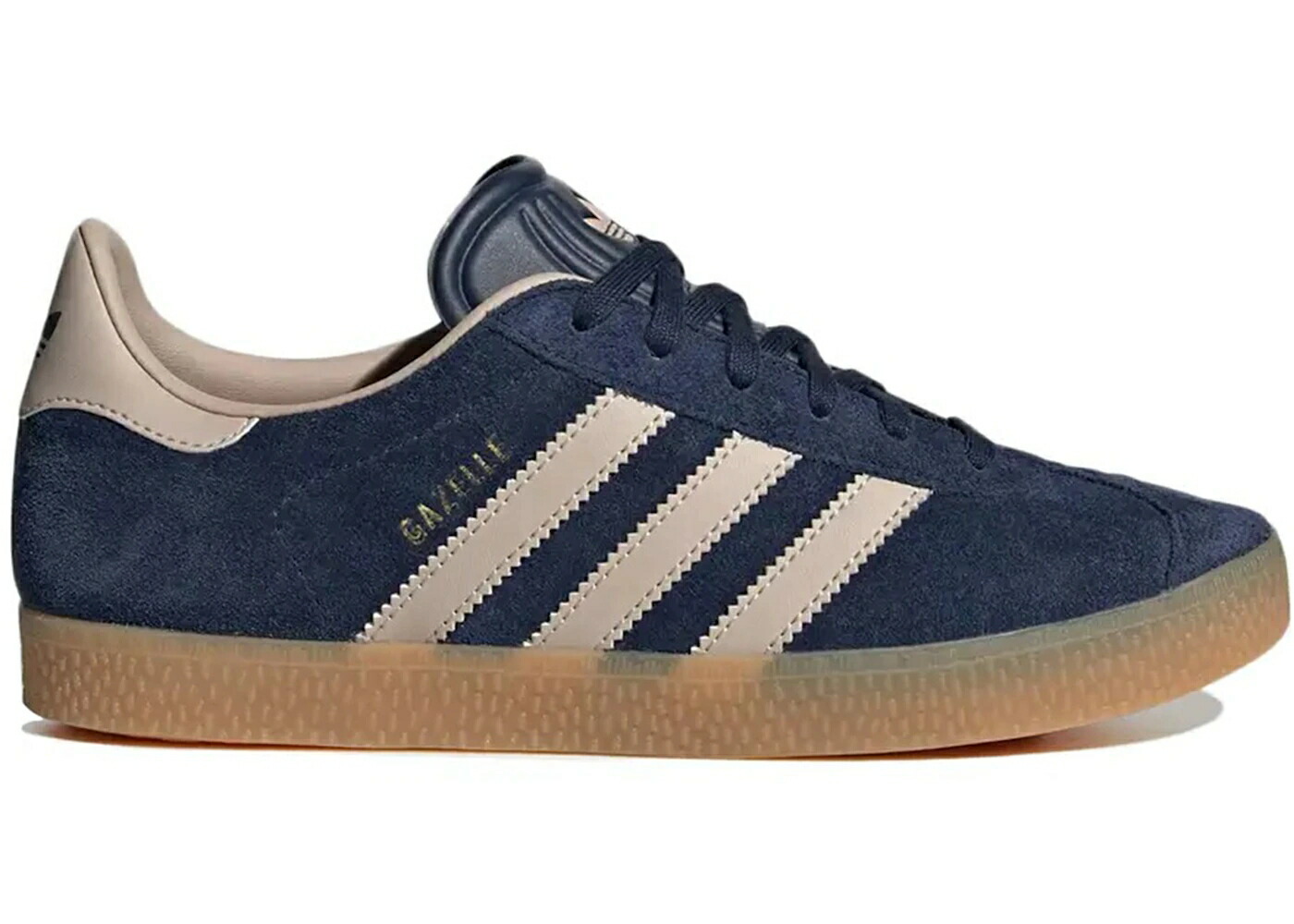 アディダス ガゼル ナイト 藍色 インディゴ ジュニア キッズ ADIDAS GAZELLE NIGHT INDIGO TAUPE (GS) / NIGHT INDIGO WONDER TAUPE GUM ベビー マタニティ スニーカー|スニケス