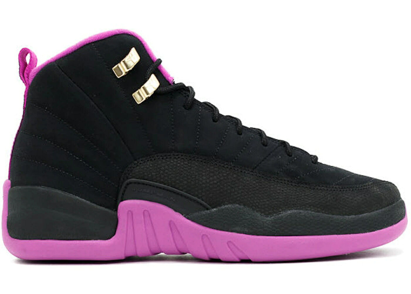 ナイキ ジョーダン 紫 バイオレット 黒色 ブラック ゴールド ジュニア キッズ JORDAN 12 RETRO HYPER VIOLET (GS) / BLACK METALLIC GOLD STAR HYPER ベビー マタニティ スニーカー