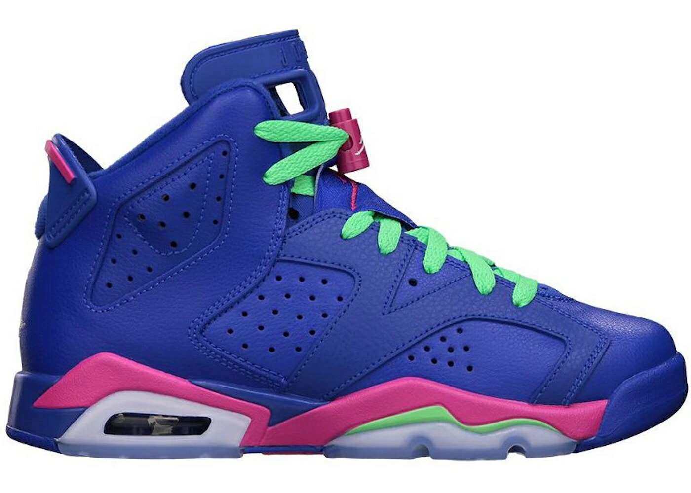 ナイキ ジョーダン 取り組み 白いこと 白いこと 取り組みロイヤル 青 青色 お坊っちゃん キッズ JORDAN 6 RETRO GAME ROYAL (GS) / GM ROYAL WHITE VVD PNK LIGHT LCD もの言う花 マタニティ スニーカー