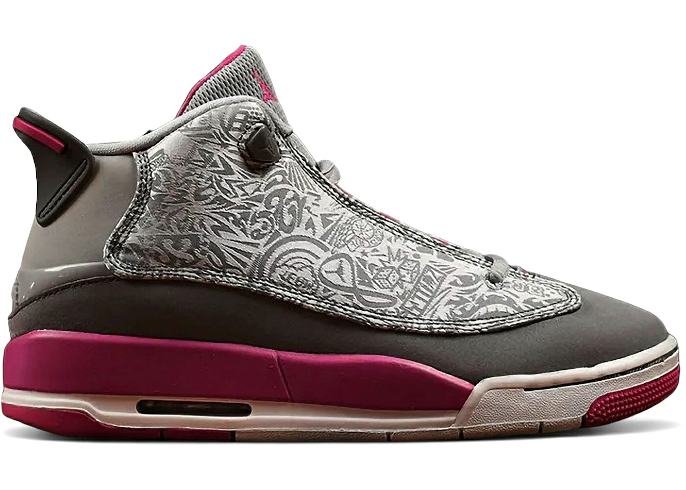 ナイキ ジョーダン ゼロ ピンク 灰色 グレー 白色 ホワイト ダブゼロ ジュニア キッズ JORDAN DUB ZERO GG HYPER PINK (GS) / WOLF GREY HYPER PINK WHITE ベビー マタニティ スニーカー 29,640円