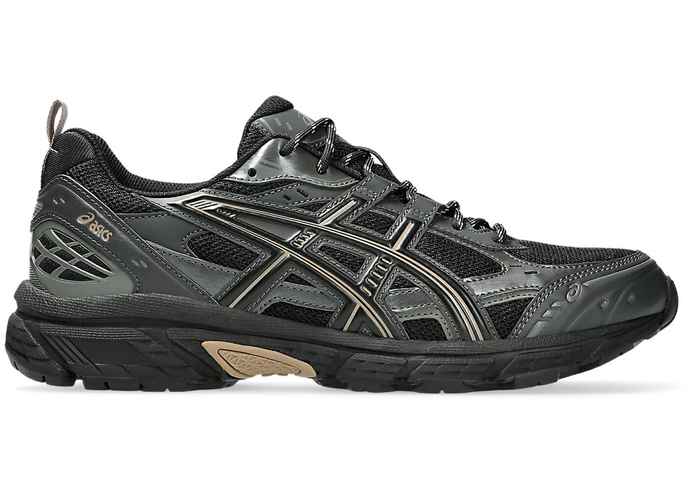 アシックス 黒色 ブラック 灰色 グレー スニーカー メンズ ASICS GEL-NUNOBIKI BLACK TAUPE GREY / BLACK TAUPE GREY