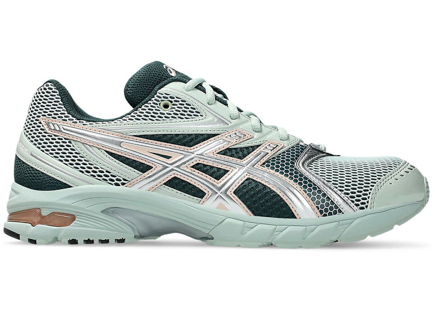アシックス 調教師 純然たる しろがね色 しろがね色 スニーカー メンズ ASICS GEL-DS TRAINER 14 LICHEN ROCK / LICHEN ROCK PURE SILVER