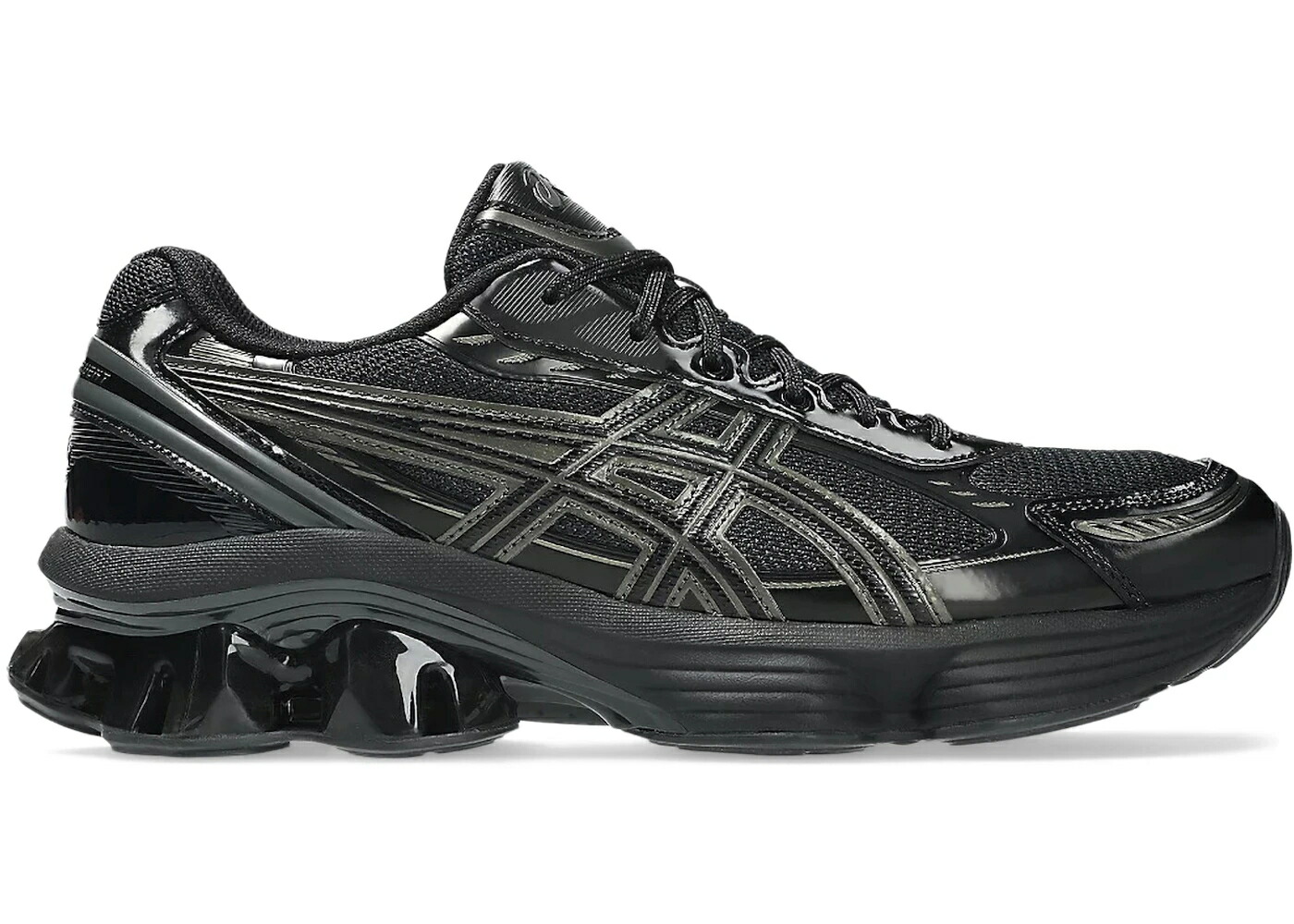 アシックス 黒いこと 黒いこと 薄墨色 薄墨色 スニーカー メンズ ASICS GEL-KINETIC FLUENT BLACK GRAPHITE GREY / BLACK GRAPHITE GREY
