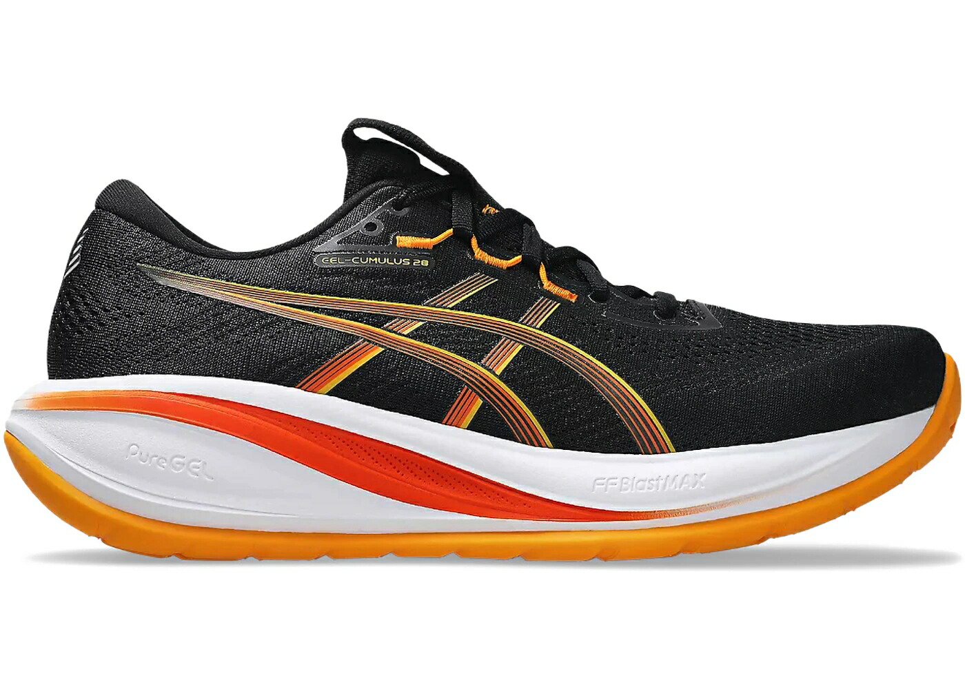 アシックス 黒いこと 黒いこと スニーカー メンズ ASICS GEL-CUMULUS 28 BLACK ANZU / BLACK ANZU