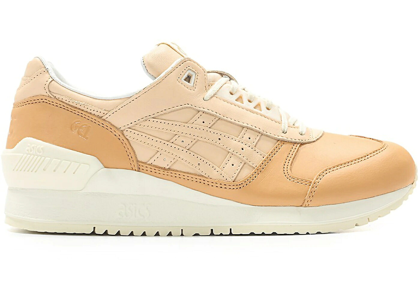 アシックス 白色 ホワイト スニーカー メンズ ASICS GEL-RESPECTOR VEG TAN / TAN TAN WHITE