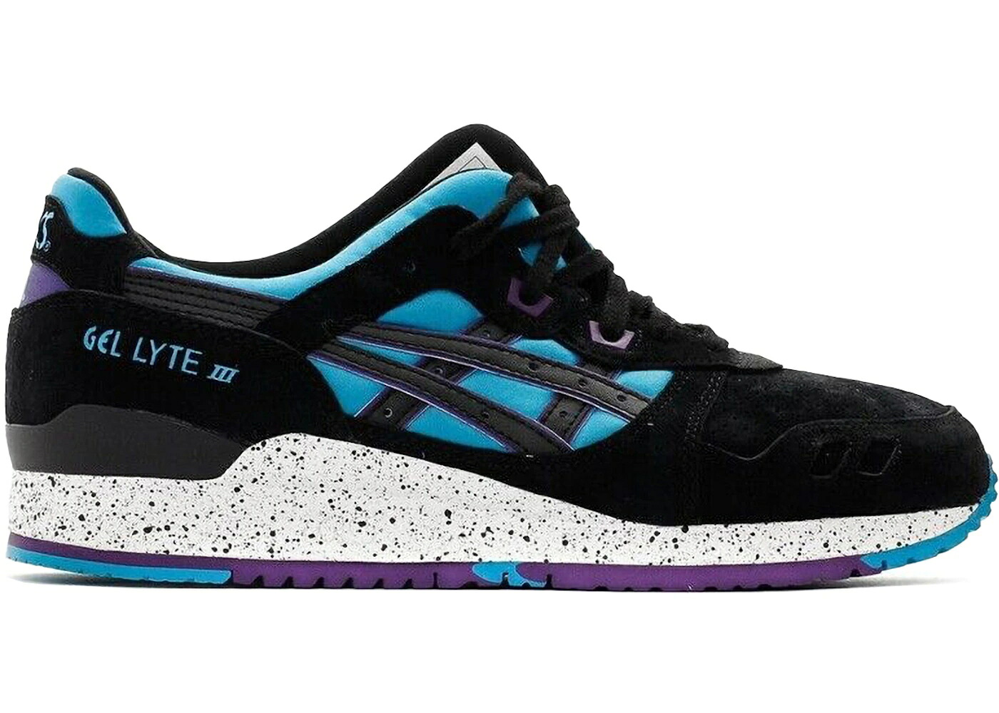 アシックス 先だつものともし火 青味 青み 黒いこと 黒いこと スニーカー メンズ ASICS GEL-LYTE III PEACOCK BLUE / BLUE PEACOCK BLUE BLACK