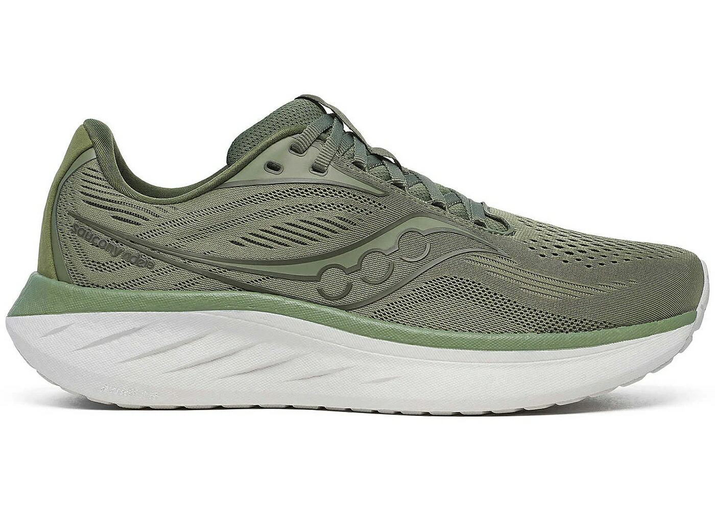 サッカニー スニーカー メンズ SAUCONY RIDE 18 OLIVINE /