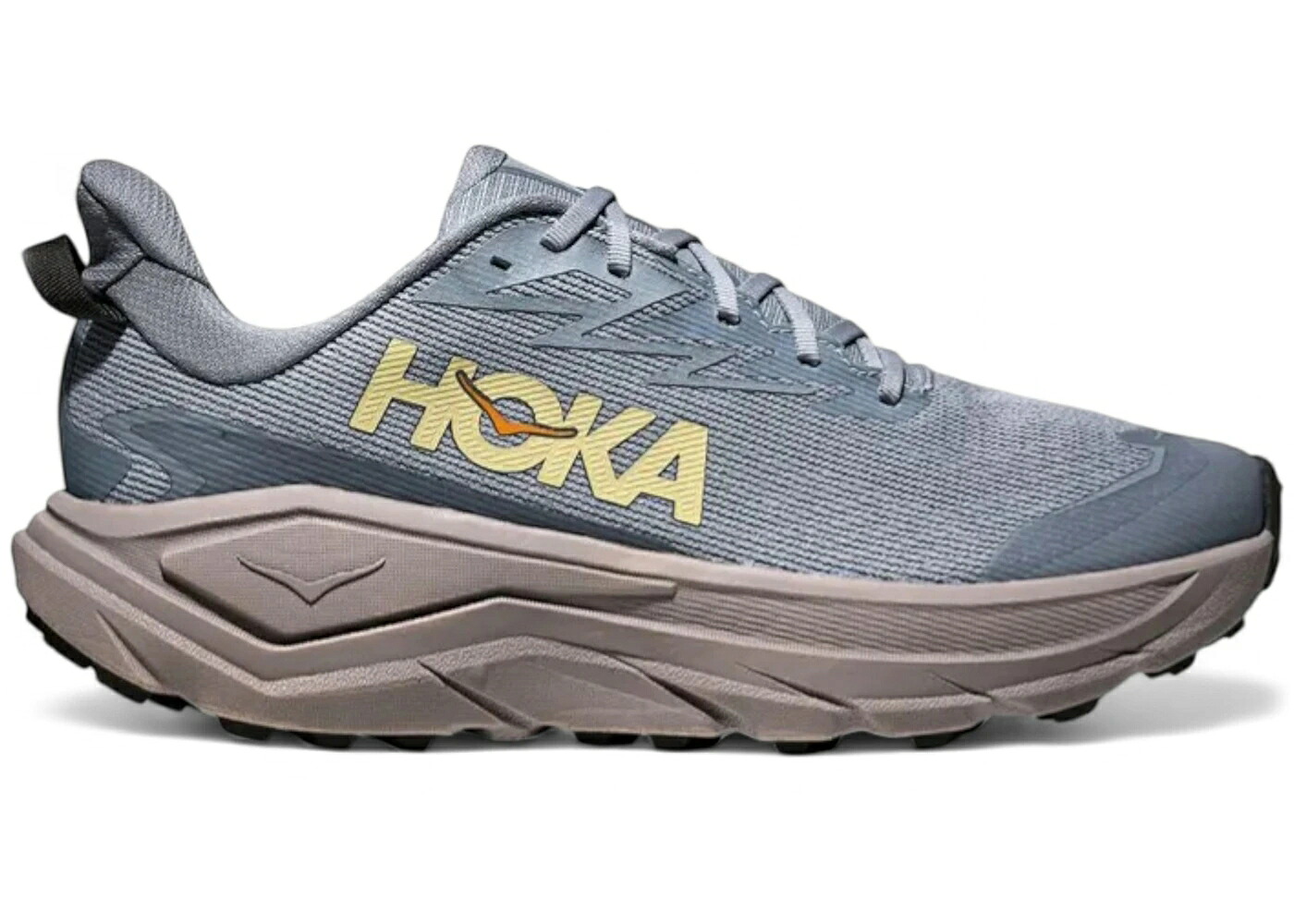 ホカオネオネ ゴアテックス 青味 青味 薄墨色 シメント スニーカー メンズ HOKA ONE ONE HOKA ONE CHALLENGER 8 GORE-TEX WASHED BLUE CEMENT / WASHED BLUE CEMENT