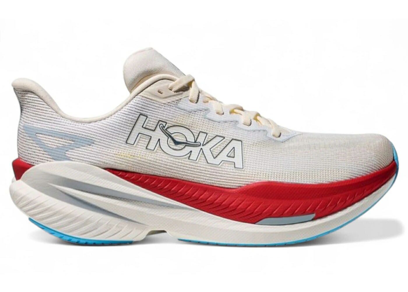 ホカオネオネ 白色 ホワイト スニーカー メンズ HOKA ONE ONE HOKA ONE MACH X 3 WHITE ALABASTER / WHITE ALABASTER