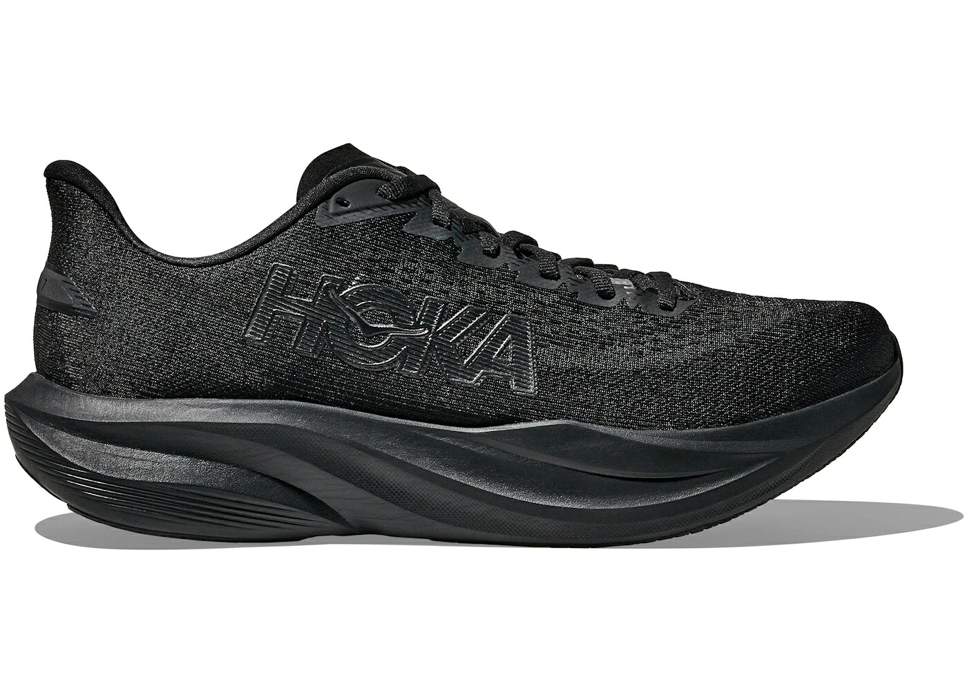 ホカオネオネ 黒いこと 黒いこと スニーカー メンズ HOKA ONE ONE HOKA ONE MACH 7 BLACK / BLACK BLACK
