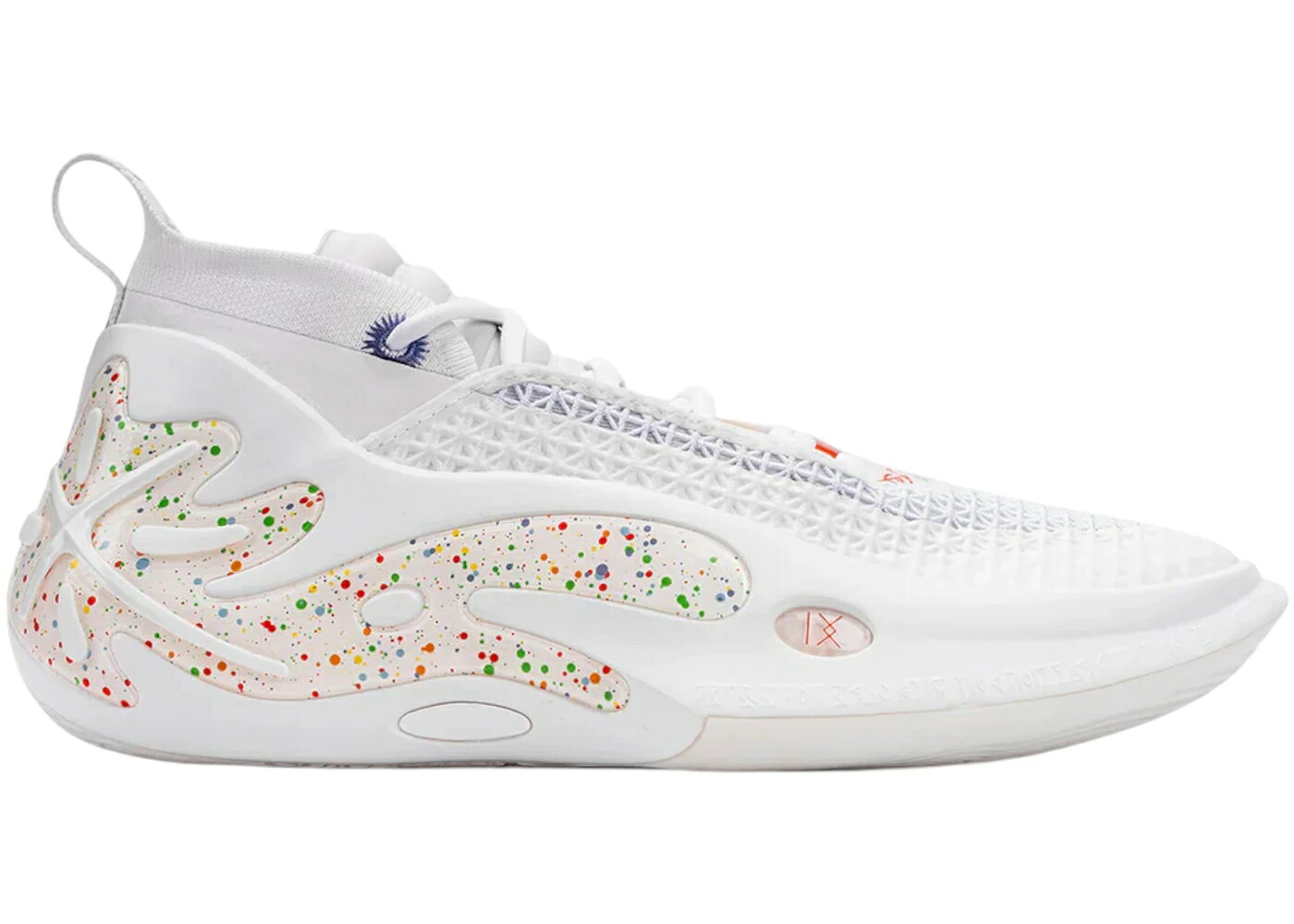 リーニン ウェイド 白色 ホワイト スニーカー メンズ LI-NING WAY OF WADE 11 PIXEL / WHITE MULTI
