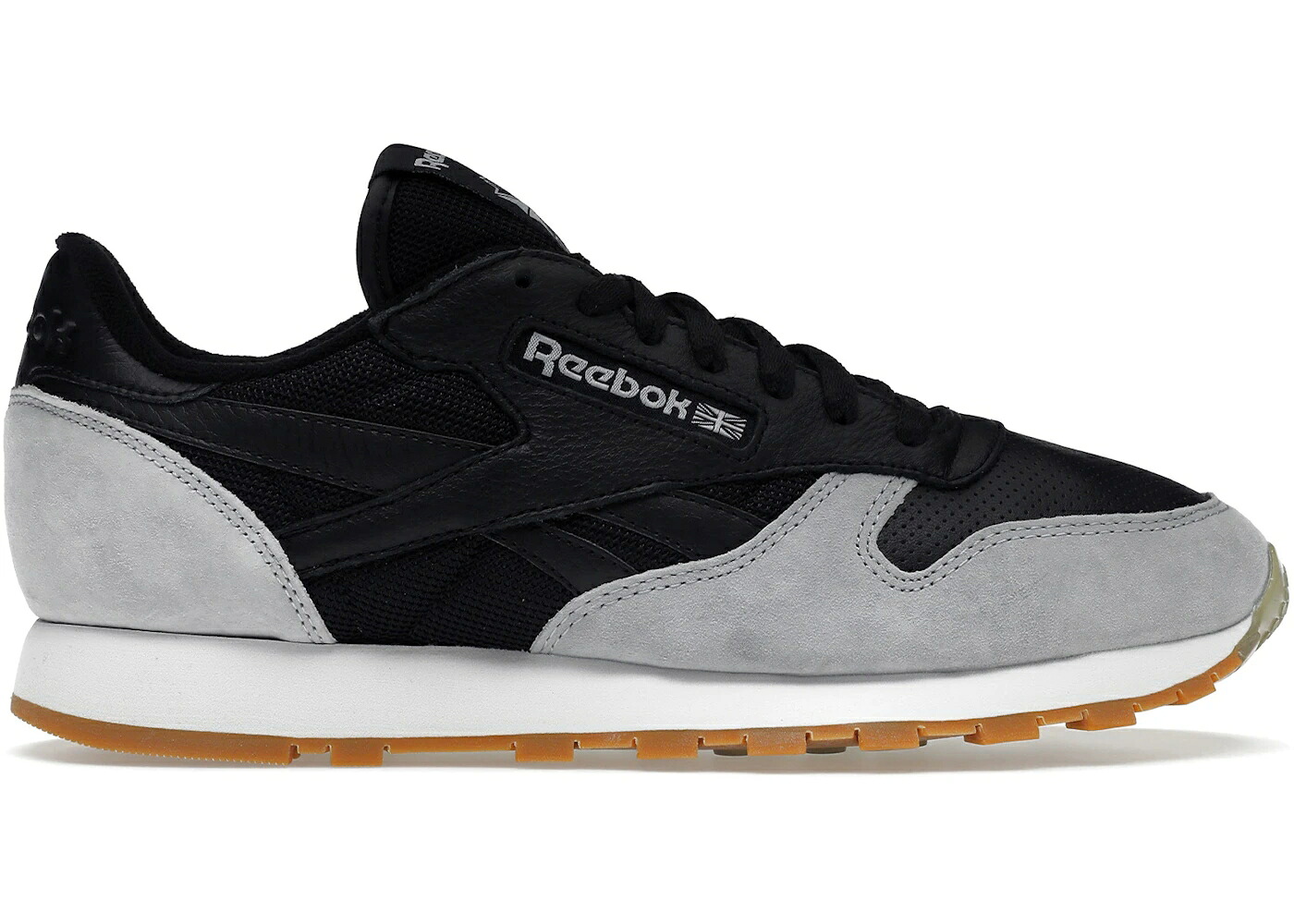 リーボック 古典派音楽 なめし革 黒いこと 黒いこと 薄墨色 薄墨色 スニーカー メンズ REEBOK CLASSIC LEATHER KENDRICK LAMAR PERFECT SPLIT BLACK / BLACK CLOUD GREY GUM