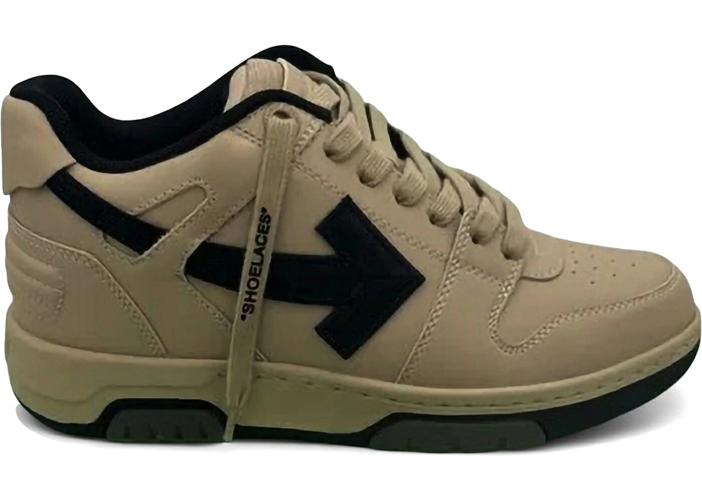 象牙色 ベージュ 黒いこと 黒いこと スニーカー メンズ OFF-WHITE OUT OF OFFICE OOO LOW TOPS BEIGE BLACK / BEIGE BLACK