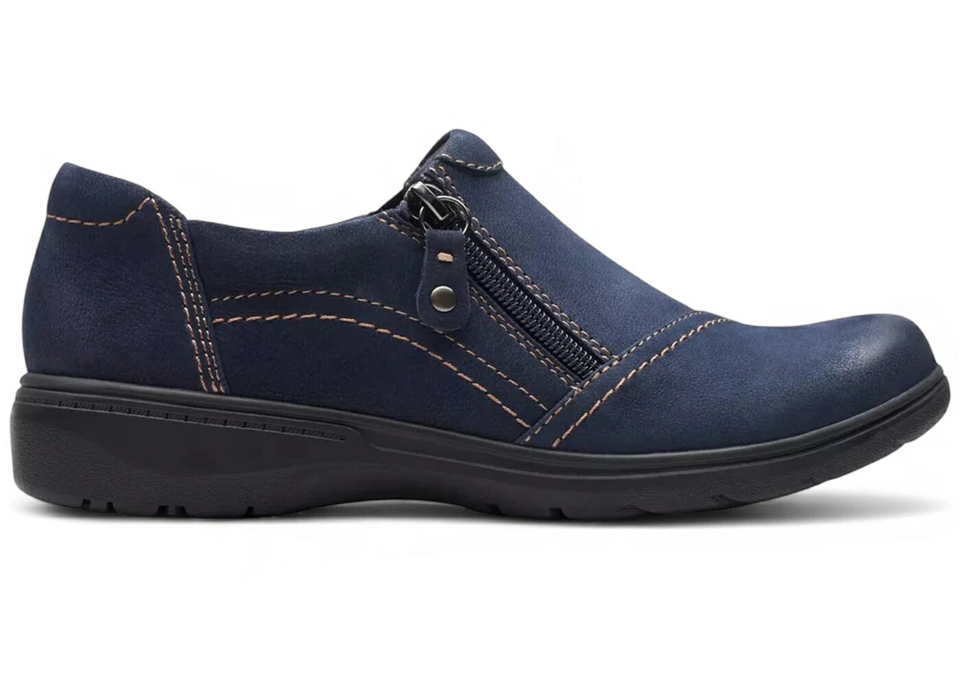 クラークス 紺色 米国海軍 WOMEN\u0027S スニーカー レディース CLARKS CARLEIGH RAY NAVY NUBUCK (WOMEN\u0027S) / NAVY NUBUCK