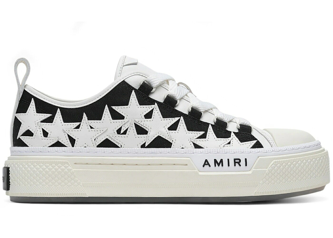 アミリ スターズ コート 黒色 ブラック 白色 ホワイト WOMEN'S スニーカー レディース AMIRI STARS COURT LOW BLACK WHITE (WOMEN'S) / BLACK WHITE｜スニケス