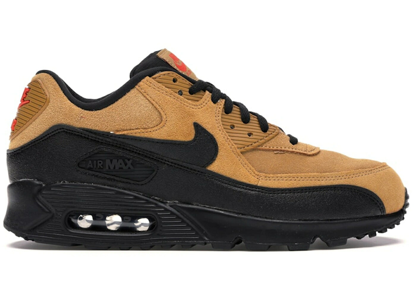ナイキ マックス ウィート 黒いこと 黒いこと 大気圏マックス スニーカー メンズ NIKE AIR MAX 90 WHEAT BLACK / WHEAT COSMIC CLAY BLACK