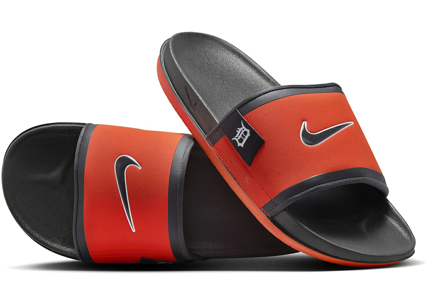 ナイキ サンダル デトロイト タイガース チーム 橙 オレンジ 灰色 グレー スニーカー メンズ NIKE OFFCOURT SLIDE DETROIT TIGERS / TEAM ORANGE DARK SMOKE GREY|スニケス
