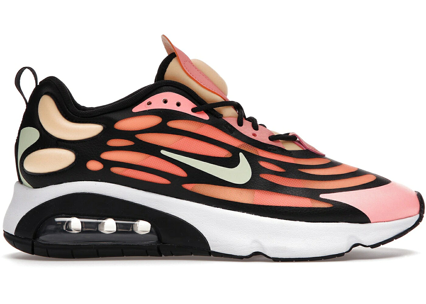 ナイキ マックス 橙 オレンジ 黒色 ブラック 白色 ホワイト エアマックス スニーカー メンズ NIKE AIR MAX 200 SUNRISE / ORANGE VOLT BLACK WHITE