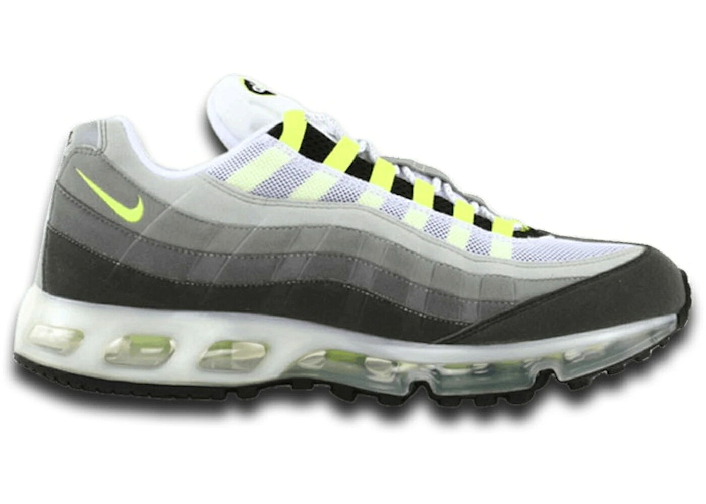 ナイキ マックス ひと休み 薄墨色 薄墨色 黄味がかった 黄色 エア湖マックス スニーカー メンズ NIKE AIR MAX 95 360 ONE TIME ONLY PACK NEON / NEUTRAL GREY NEON YELLOW MEDIUM
