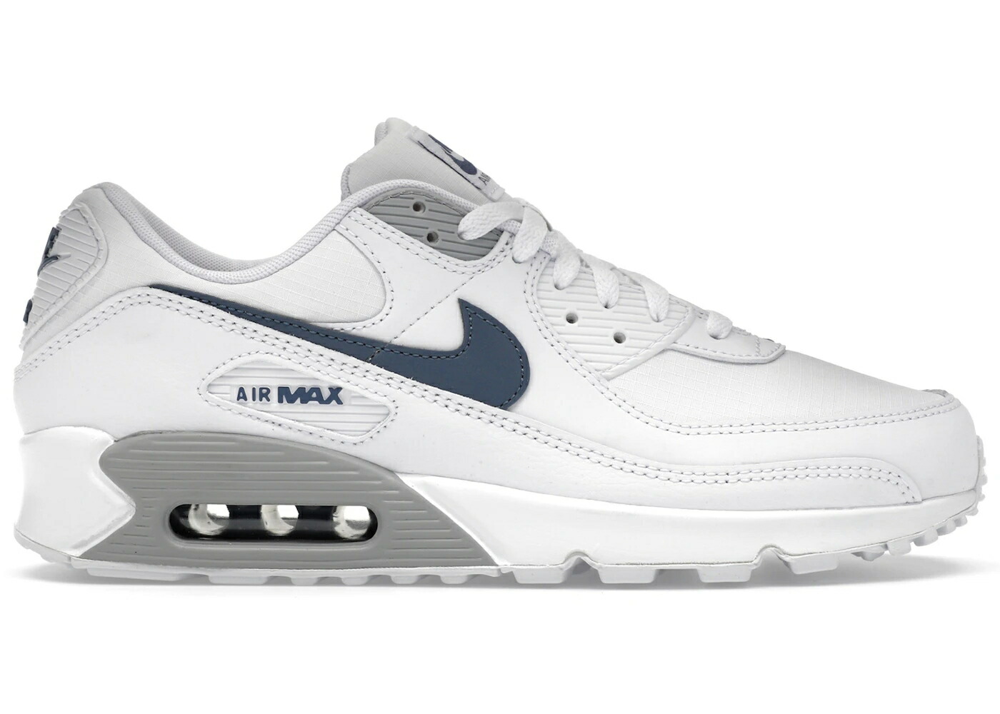 ナイキ マックス 灰色 グレー 青色 ブルー 白色 ホワイト エアマックス スニーカー メンズ NIKE AIR MAX 90 WOLF GREY DIFFUSED BLUE / WHITE WOLF GREY DIFFUSED BLUE