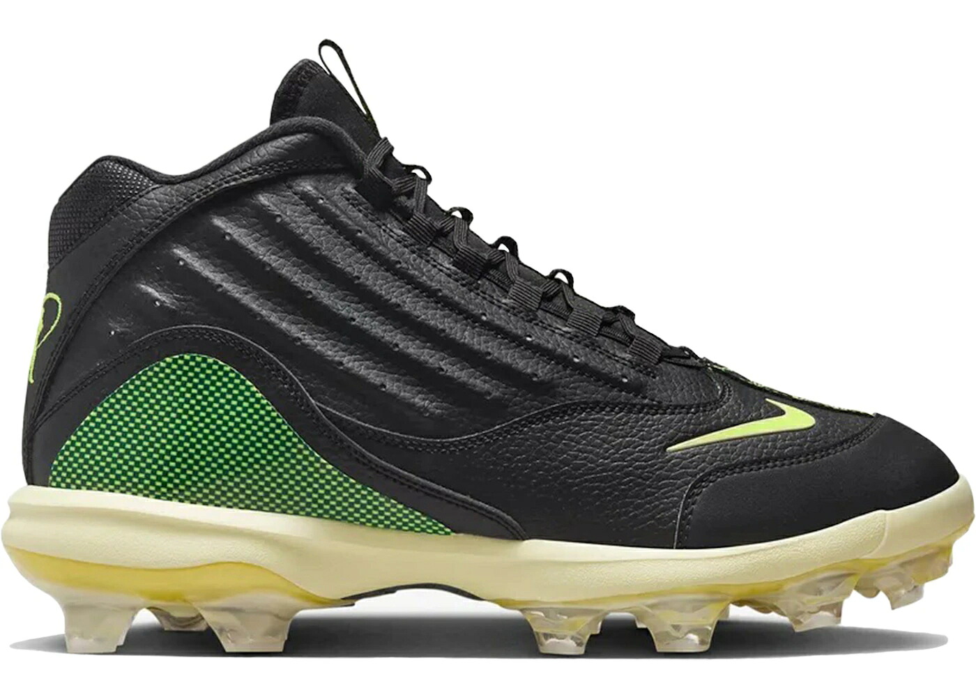 ナイキ グリフィー 黒いこと 黒いこと スニーカー メンズ NIKE AIR GRIFFEY 2 CLEAT BLACK VOLT / BLACK VOLT