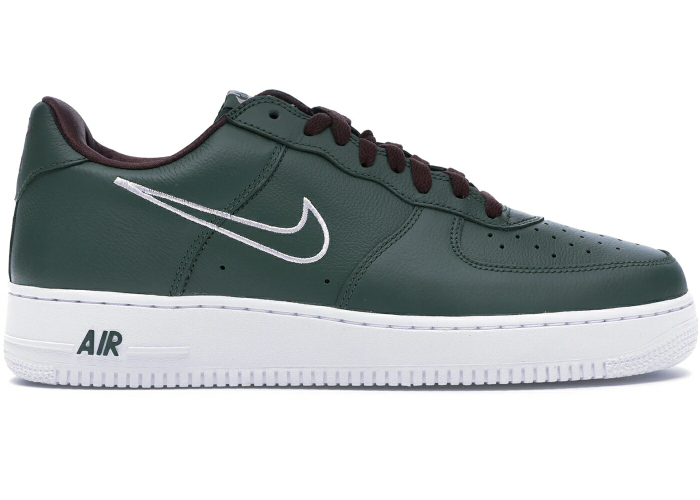 ナイキ ディープ フォレスト 白色 ホワイト エアフォース スニーカー メンズ NIKE AIR FORCE 1 LOW HONG KONG (2018) / DEEP FOREST WHITE EL DORADO