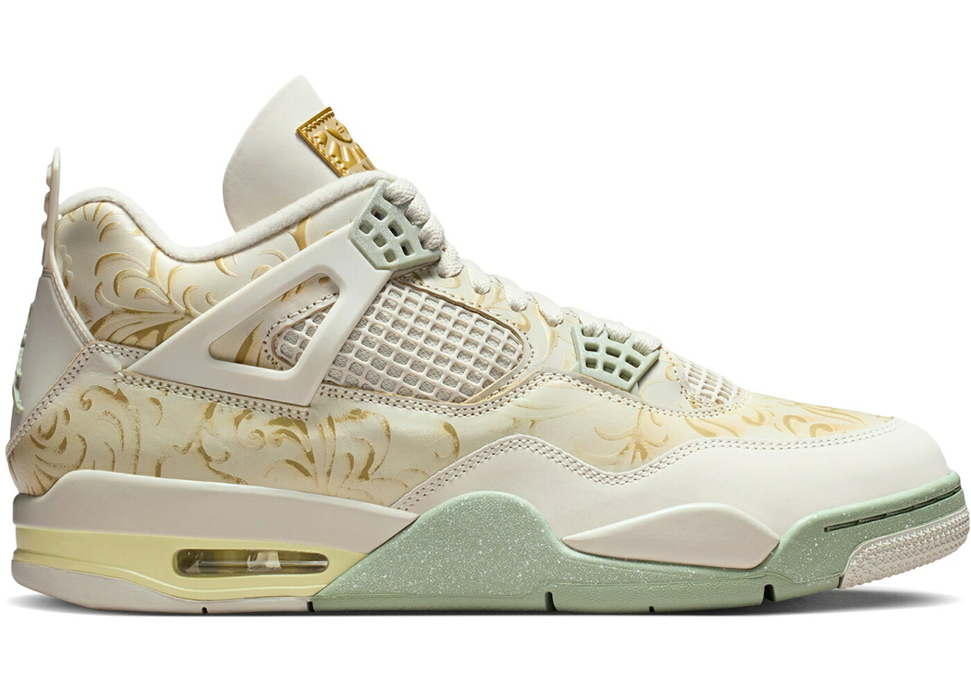 ナイキ ジョーダン パール ゴールド スニーカー メンズ JORDAN 4 RETRO SE SOMOS ETERNOS / SOFT PEARL METALLIC GOLD LIGHT