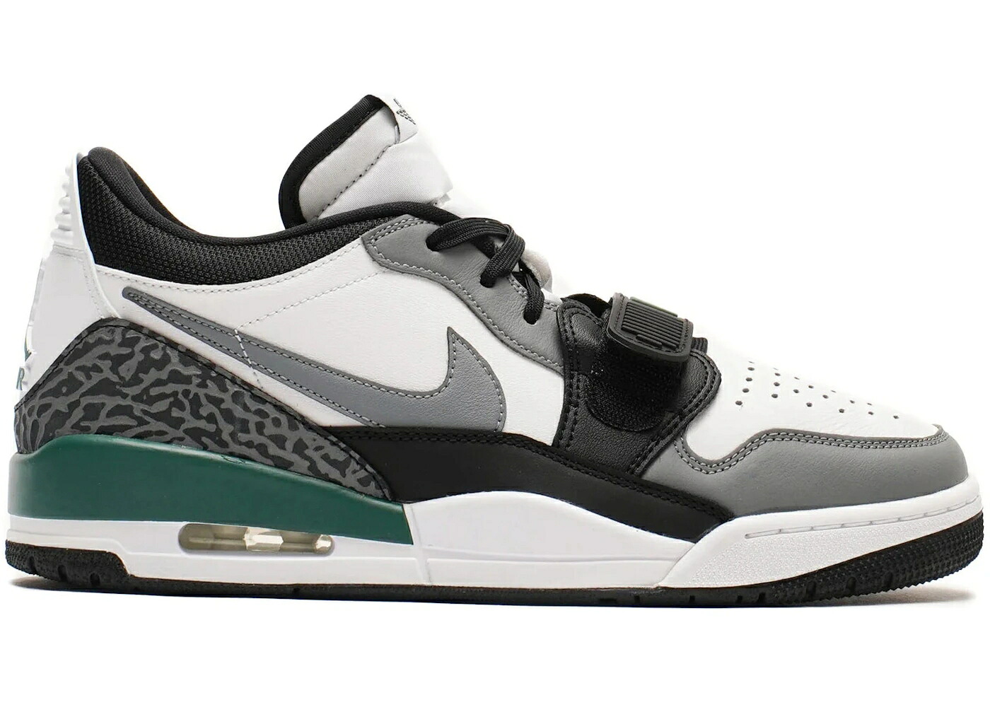 ナイキ ジョーダン レガシー 緑 グリーン 白色 ホワイト 黒色 ブラック クール 灰色 グレー スニーカー メンズ JORDAN LEGACY 312 LOW OXIDIZED GREEN / WHITE BLACK COOL GREY OXIDIZED|スニケス