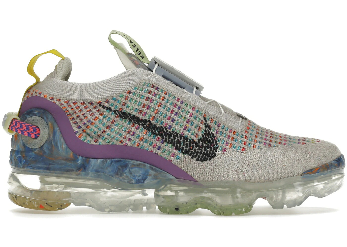 ナイキ 純然たる プラチナム 黒いこと 黒いこと エアヴェイパーマックス スニーカー メンズ NIKE AIR VAPORMAX 2020 PURE PLATINUM MULTICOLOR / PURE PLATINUM BLACK MULTI COLOR