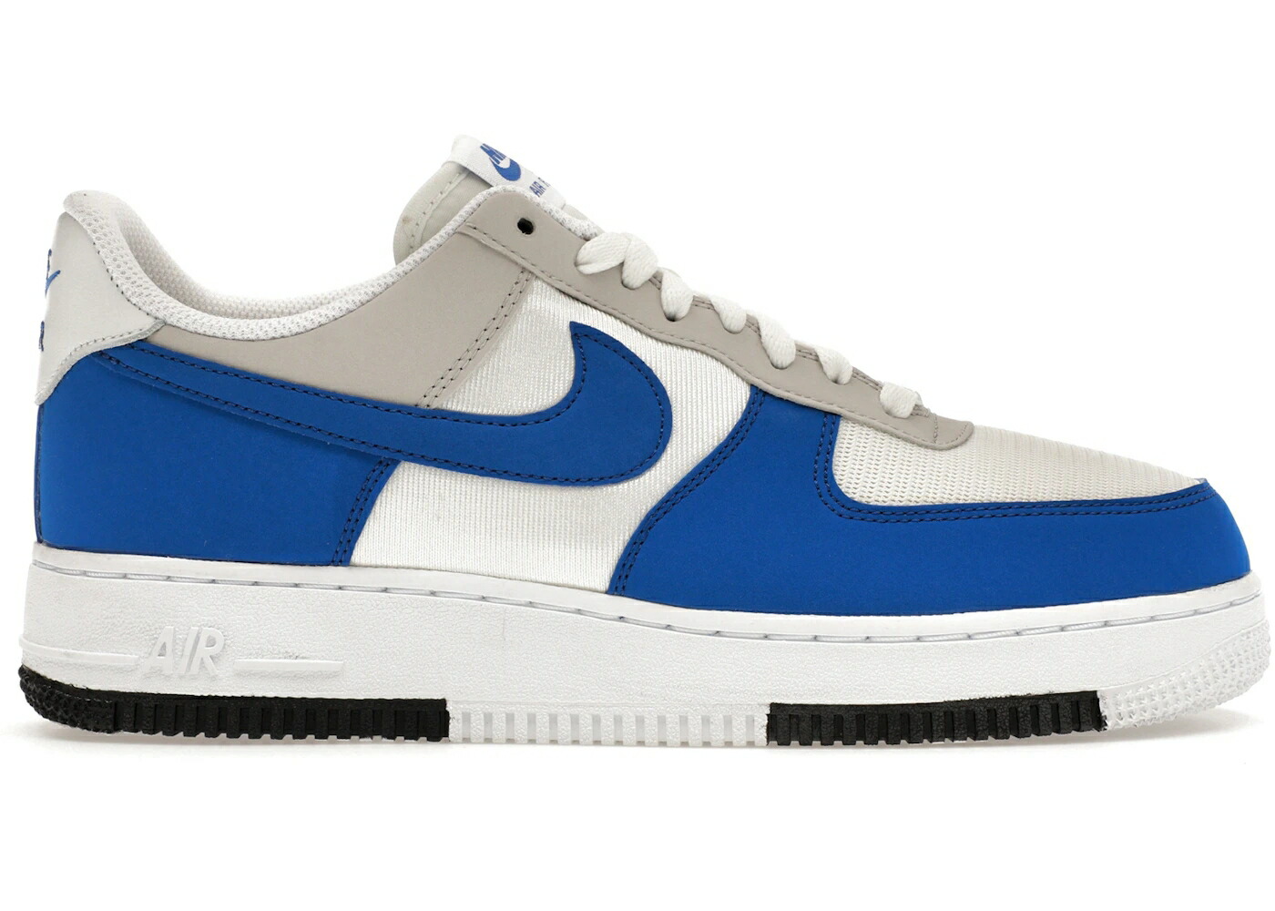ナイキ タイム 白色 ホワイト ゲーム エアフォース 07 ゲームロイヤル 青 ブルー スニーカー メンズ NIKE AIR FORCE 1 LOW LV8 TIME WARP ROYAL / SUMMIT WHITE GAME ROYAL NEUTRAL