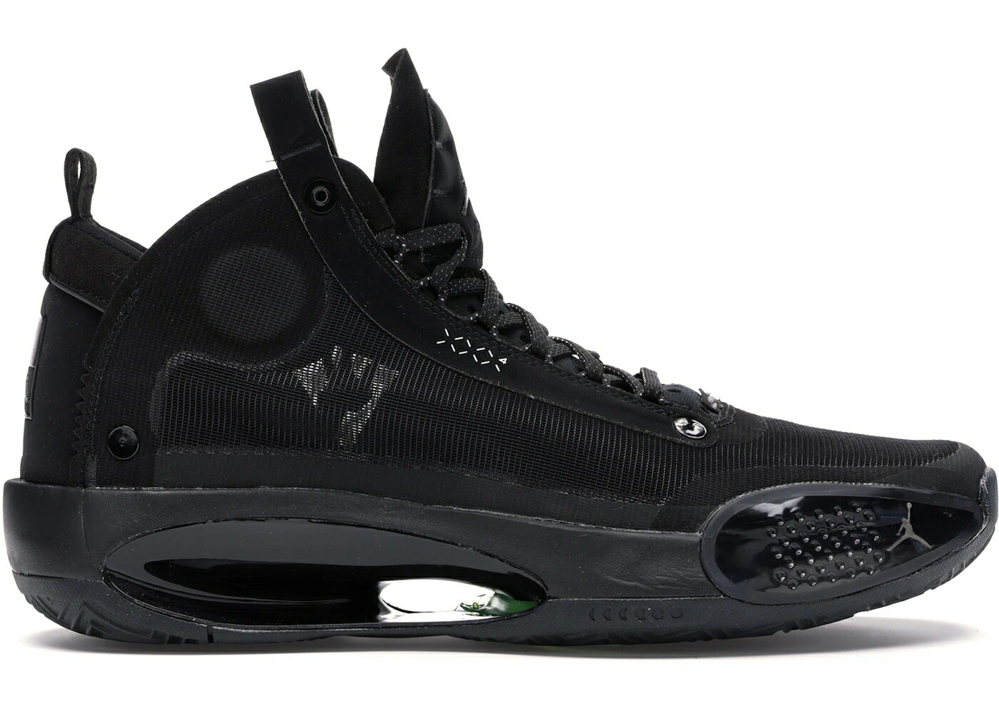 ナイキ ジョーダン 黒色 ブラック 灰色 グレー スニーカー メンズ JORDAN XXXIV BLACK CAT / BLACK BLACK DARK SMOKE GREY|スニケス