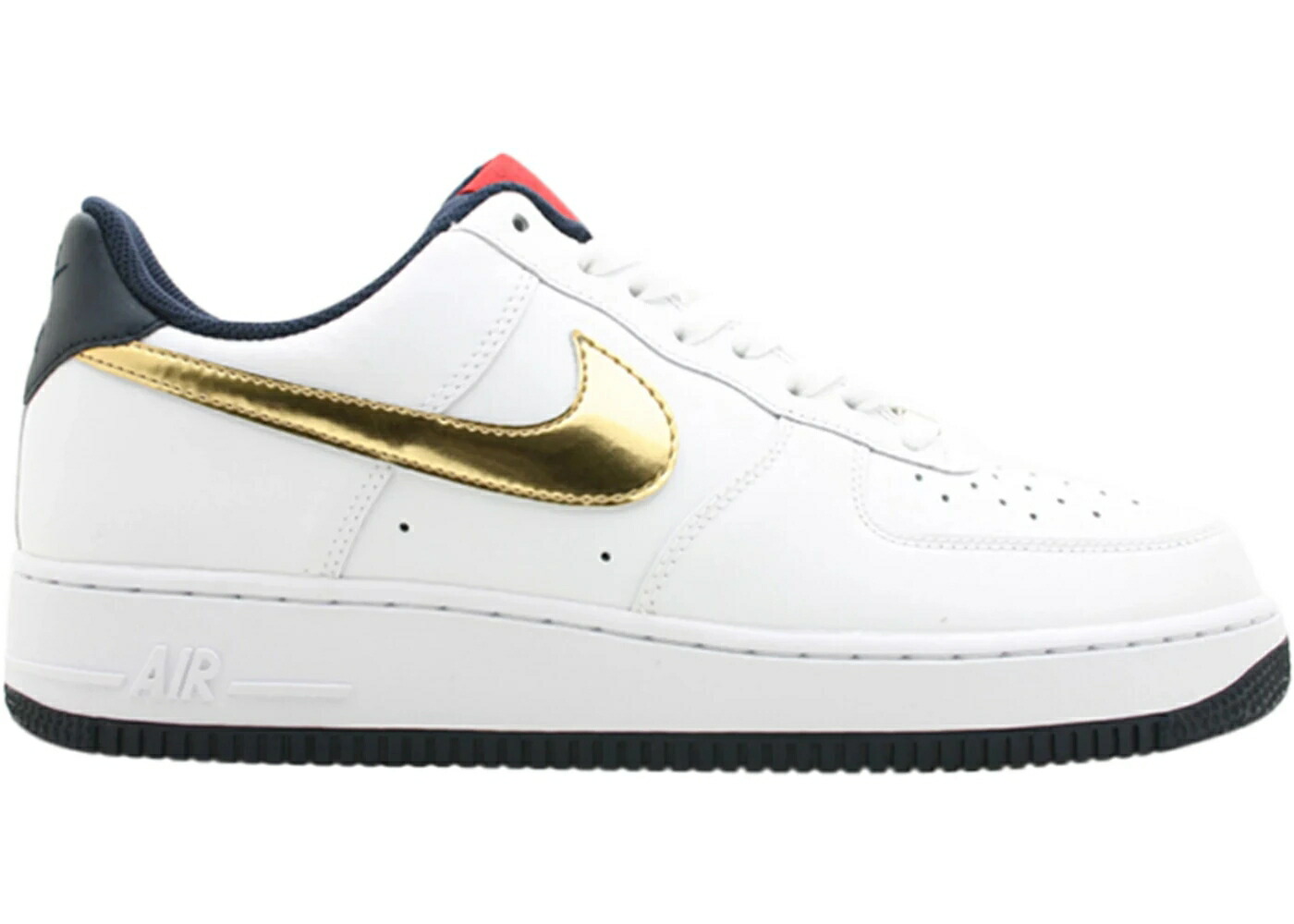 ナイキ ゴールド 白いこと 白いこと 空軍 スニーカー メンズ NIKE AIR FORCE 1 LOW 07 GOLD OBSIDIAN / WHITE METALLIC GOLD OBSIDIAN