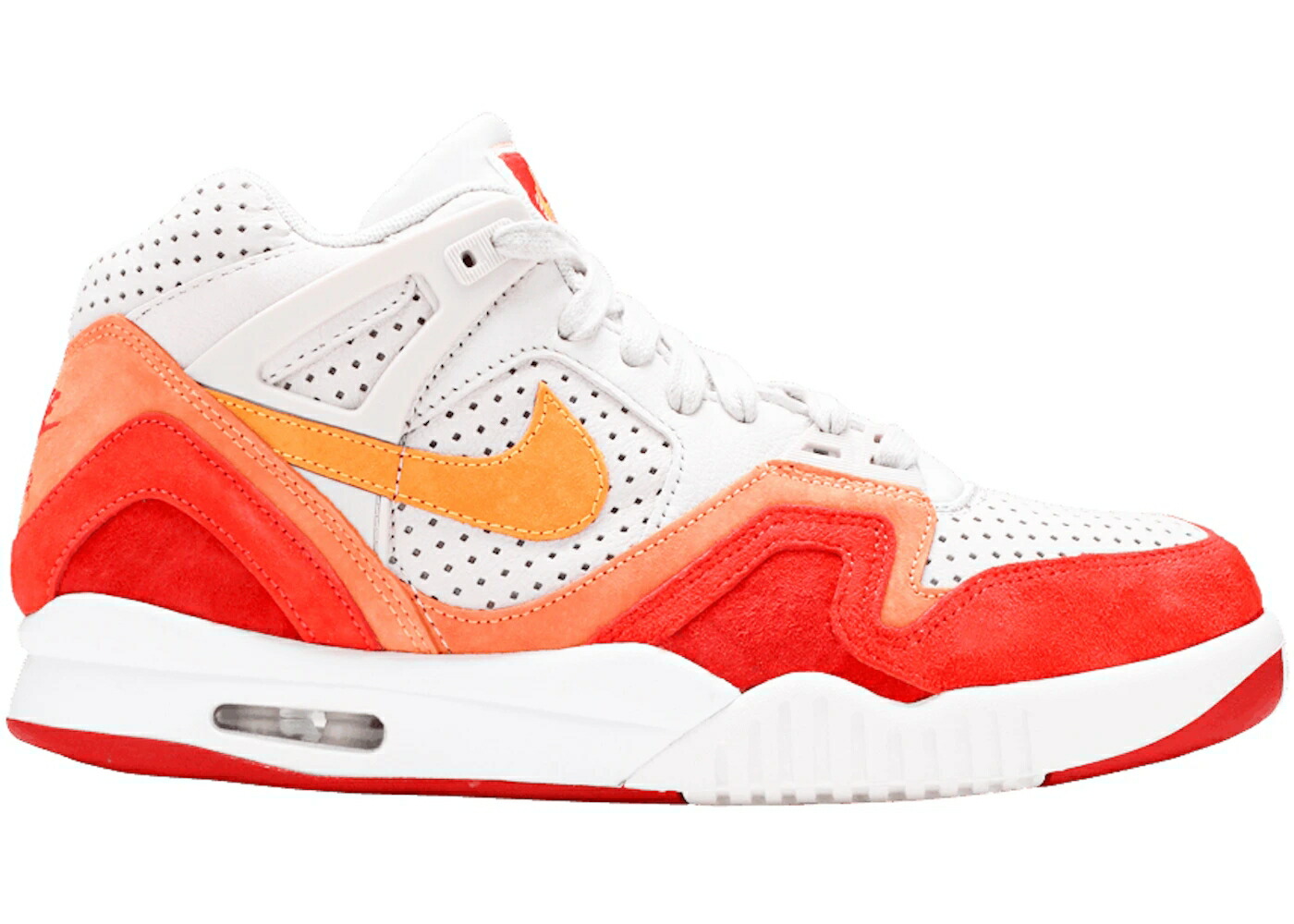 ナイキ テック レーザー 橙 オレンジ スニーカー メンズ NIKE AIR TECH CHALLENGE II LIGHT BONE LASER ORANGE / LIGHT BONE LASER ORANGE CINNABAR