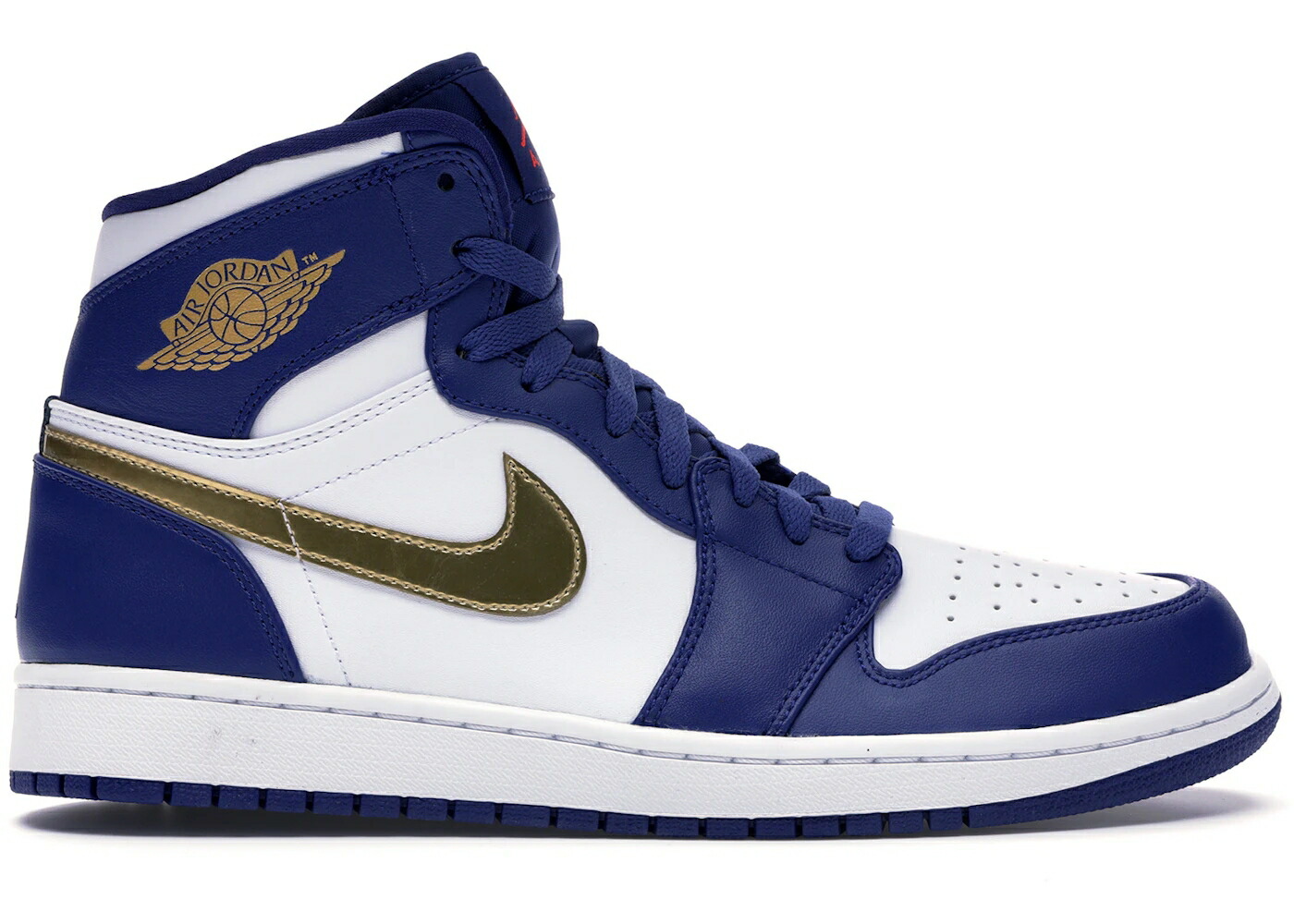 ナイキ ジョーダン ゴールド ディープ 青味 青み スニーカー メンズ JORDAN 1 RETRO GOLD MEDAL / DEEP ROYAL BLUE METALLIC GOLD
