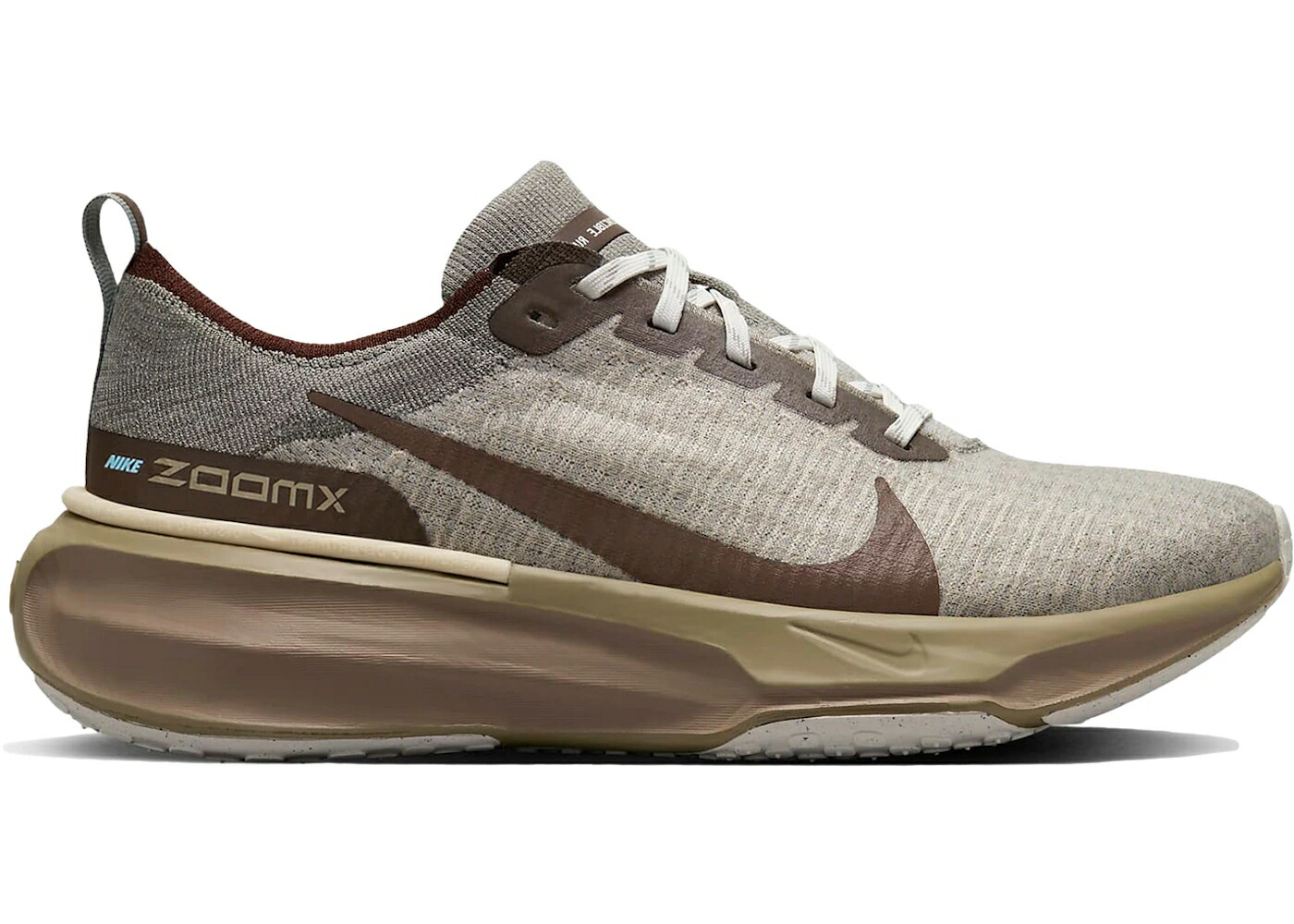 ナイキ 幽客 カーキ オリーブ スニーカー メンズ NIKE ZOOMX INVINCIBLE RUN 3 DARK STUCCO / DARK STUCCO KHAKI NEUTRAL OLIVE