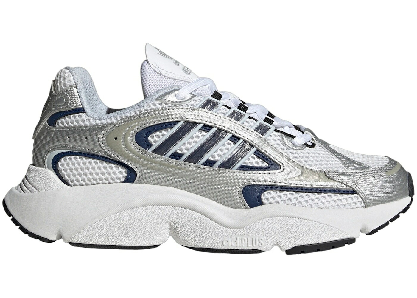 アディダス 白色 ホワイト コア 黒色 ブラック テック 藍色 インディゴ WOMEN'S スニーカー レディース ADIDAS OZMILLEN CLOUD WHITE CORE BLACK TECH INDIGO (WOMEN'S) / CLOUD WHITE CORE BLACK TECH