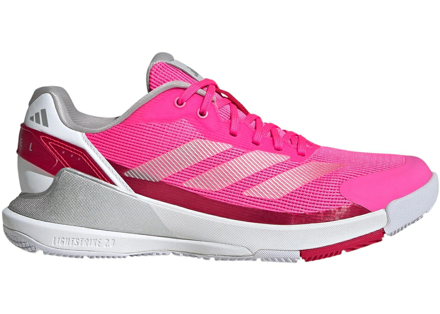 アディダス サクラ色 しろがね色 しろがね色 赤 赤いこと WOMEN\u0027S スニーカー レディース ADIDAS CRAZYQUICK LIGHTSTRIKE PADEL LUCID PINK SILVER METALLIC RED (WOMEN\u0027S) / LUCID PINK SILVER METALLIC LUCID