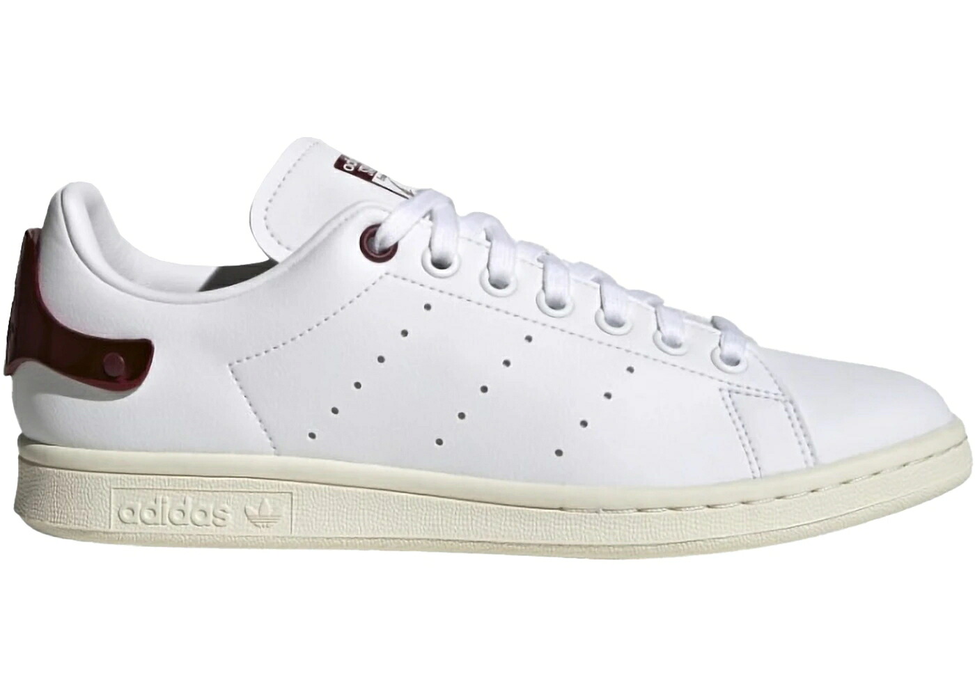 アディダス 赤 レッド ヒール 白色 ホワイト シャドー シャドウ スタンスミス WOMEN'S スニーカー レディース ADIDAS STAN SMITH UTILITY RED HEEL TAB (WOMEN'S) / FOOTWEAR WHITE SHADOW RED OFF
