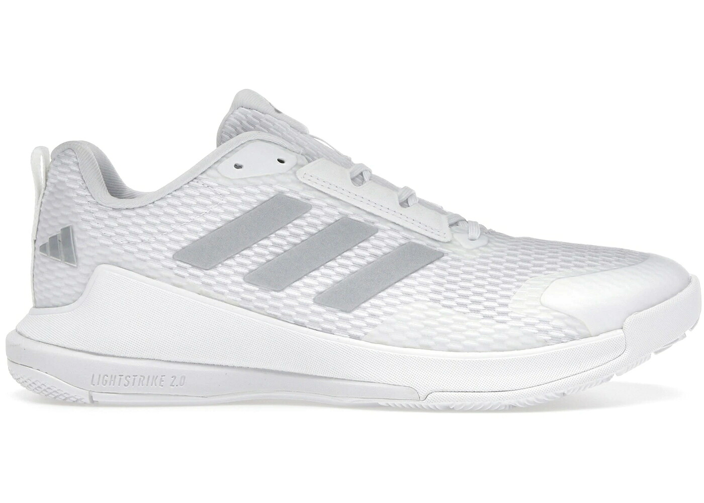 アディダス 白いこと 白いこと しろがね色 しろがね色 WOMEN\u0027S スニーカー レディース ADIDAS NOVAFLIGHT 2 INDOOR CLOUD WHITE SILVER METALLIC (WOMEN\u0027S) / CLOUD WHITE SILVER METALLIC