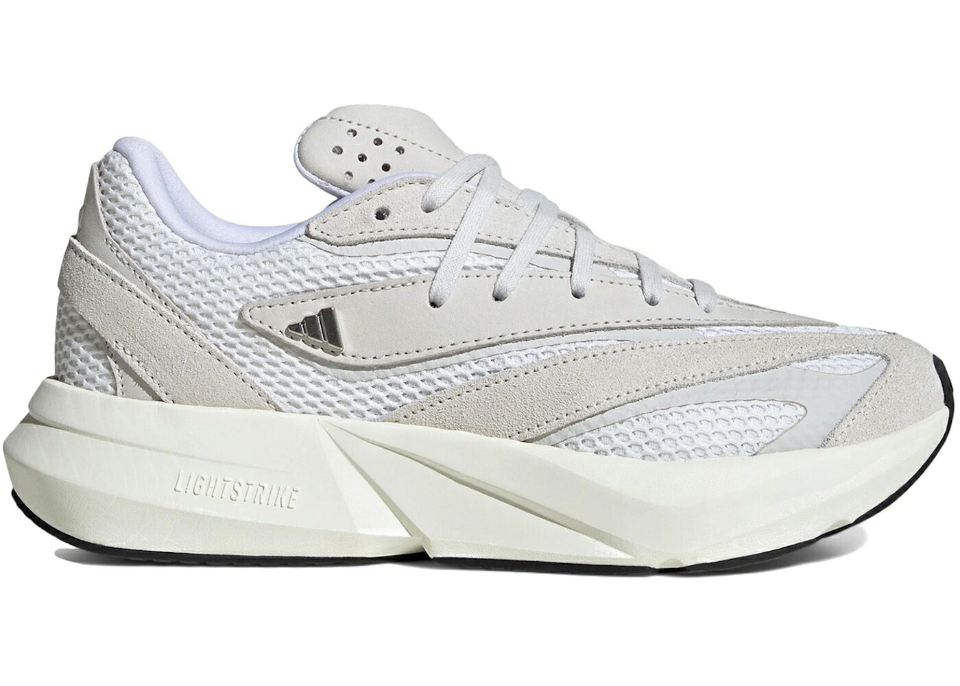 アディダス 白いこと 白いこと 薄墨色 薄墨色 WOMEN\u0027S スニーカー レディース ADIDAS LIGHTSTRIDE CRYSTAL WHITE CLOUD GREY ONE (WOMEN\u0027S) / CRYSTAL WHITE CLOUD WHITE GREY
