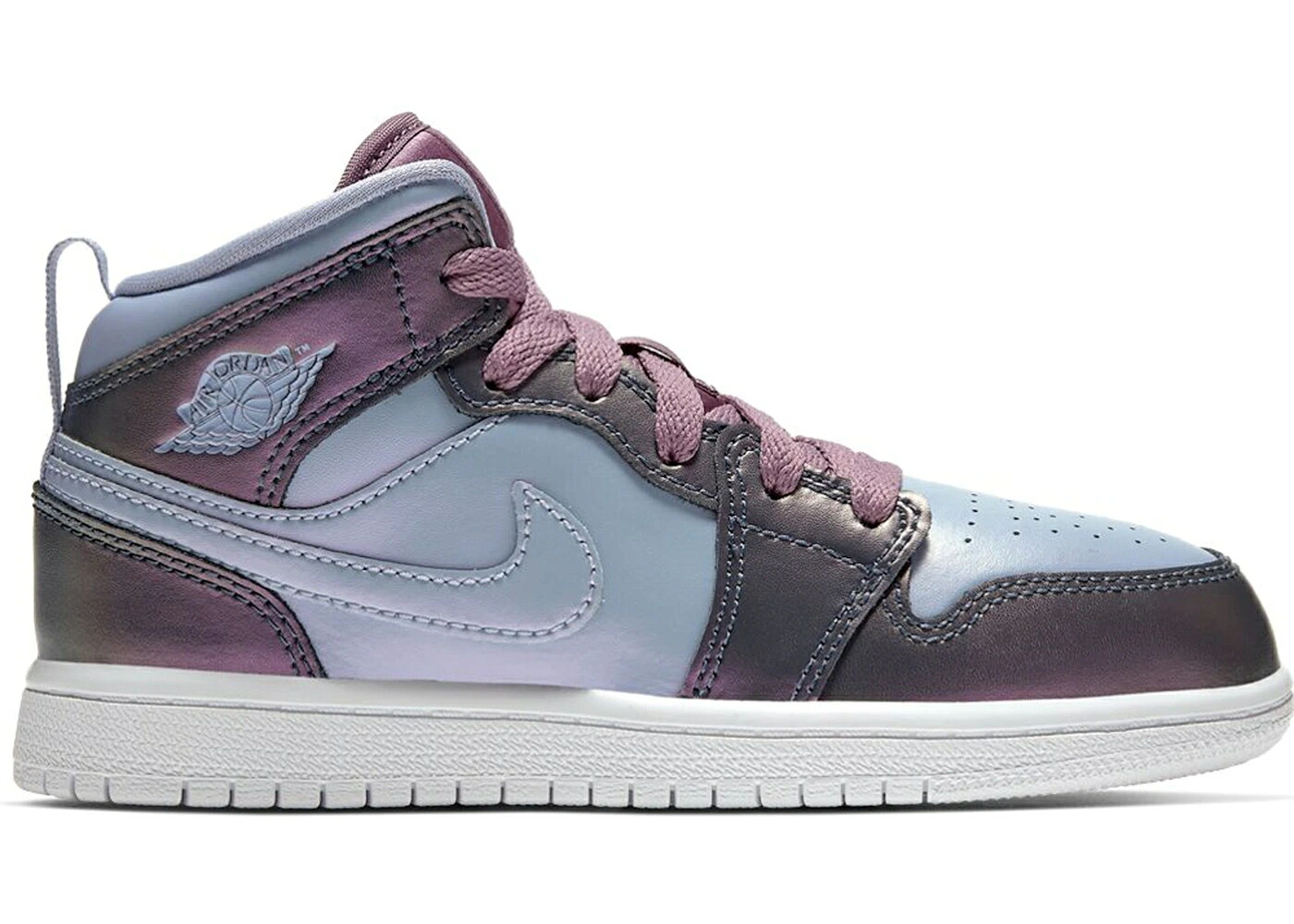 ナイキ ジョーダン ミッド 青み 青色 紫 パープル ライズ 相撲取り草 お坊っちゃん キッズ JORDAN 1 MID MONSOON BLUE (なおなお書き) / MONSOON BLUE PURPLE RISE VIOLET もの言う花 マタニティ スニーカー