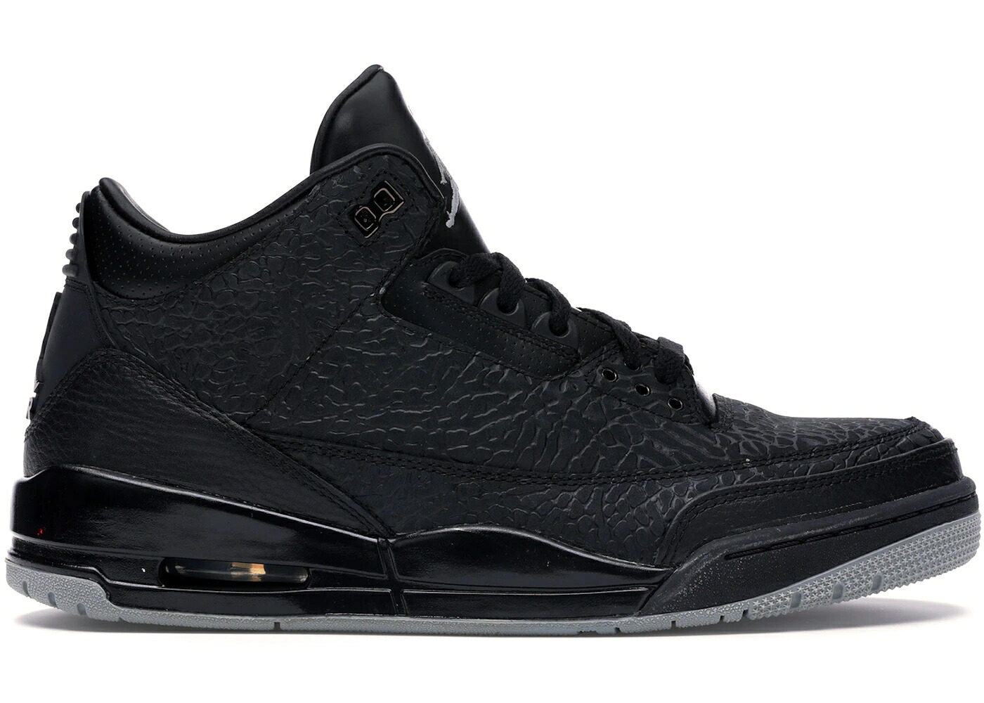 ナイキ ジョーダン 黒いこと 黒いこと しろがね色 しろがね色 スニーカー メンズ JORDAN 3 RETRO BLACK FLIP / BLACK METALLIC SILVER